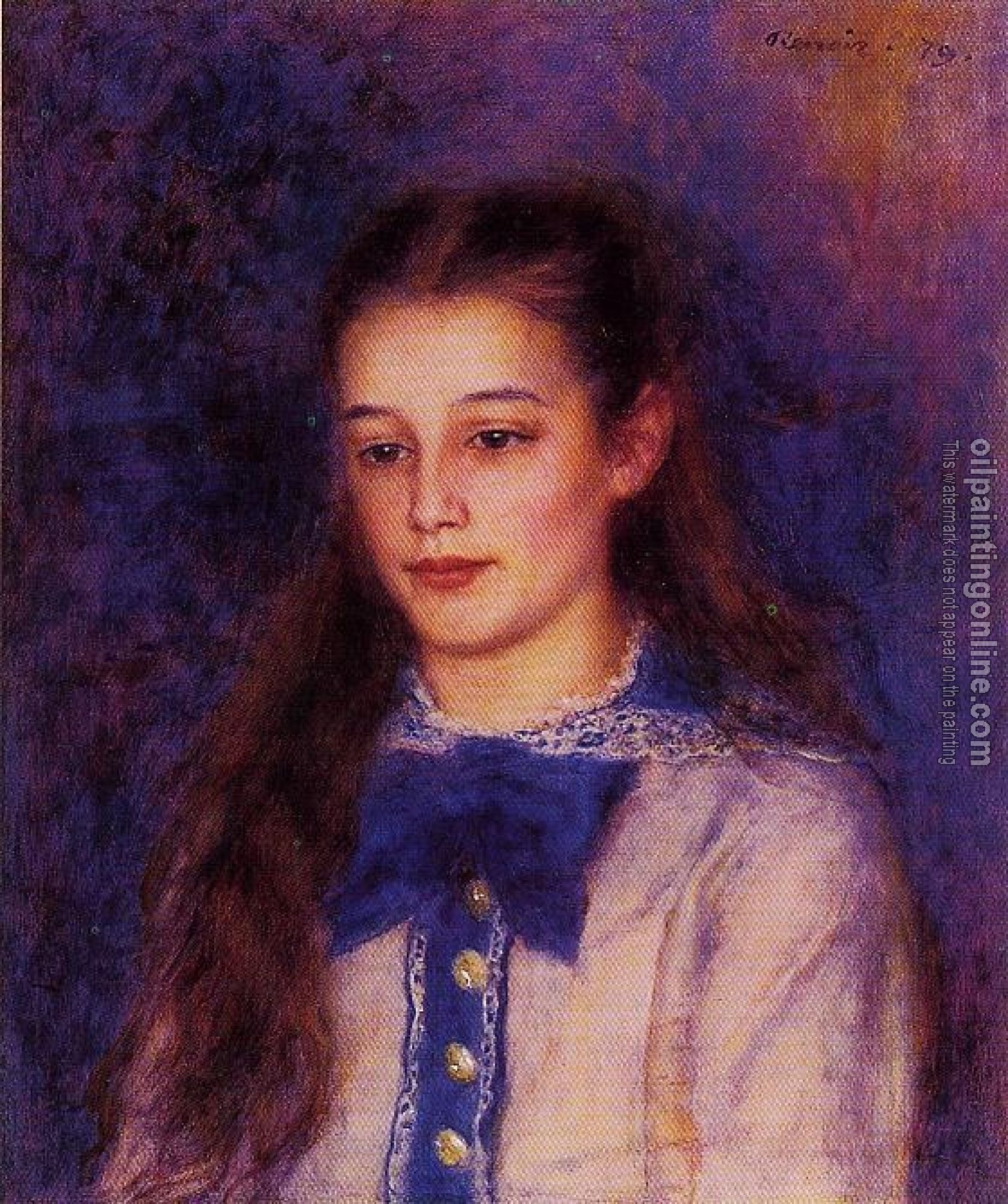 Renoir, Pierre Auguste - Portrait of Therese Berard